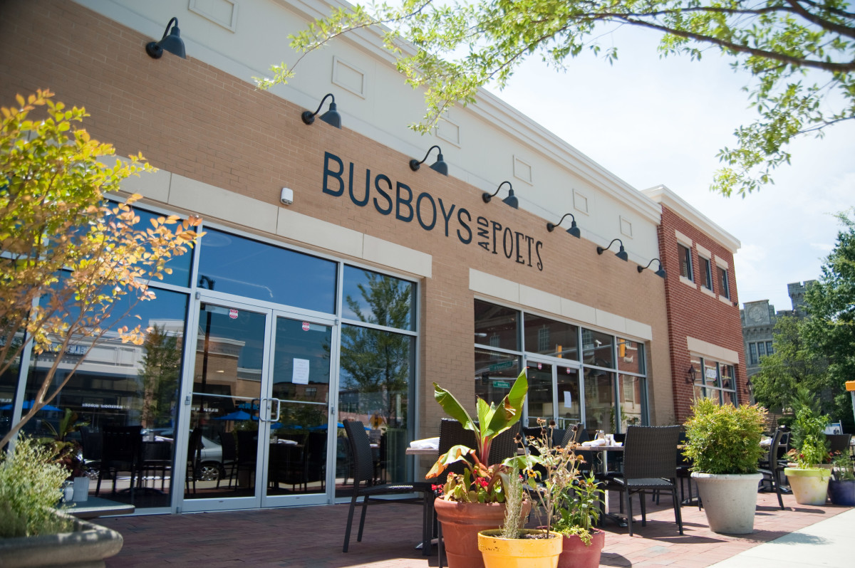 Hyattsville location of Busboys and Poets